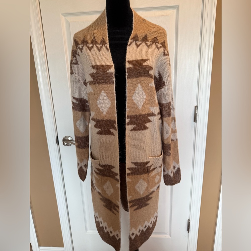 Jessica Simpson Tan Knit Cardigan